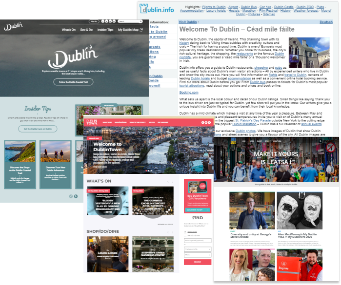 Competitor websites Dublinguide