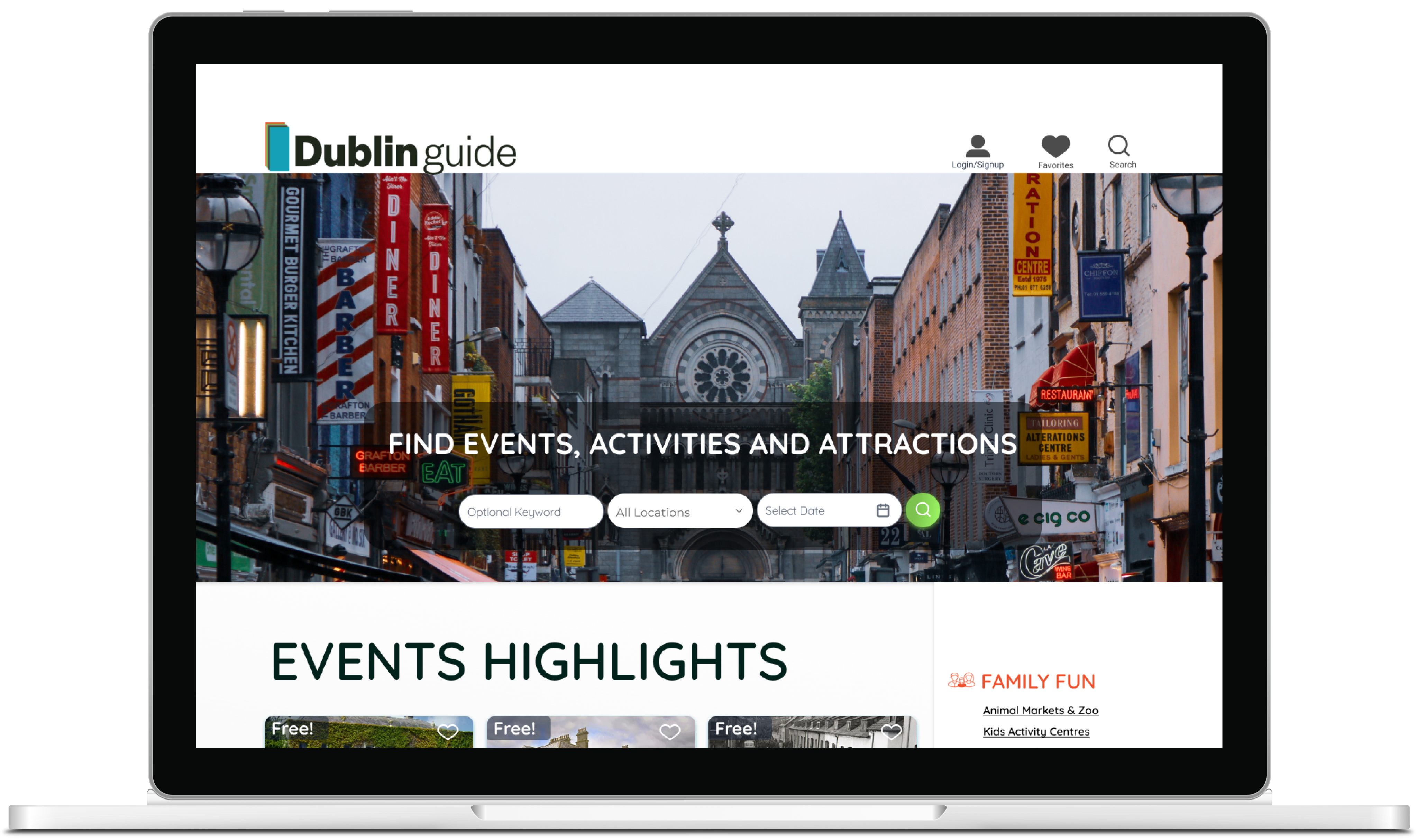 Dublin Guide Homepage